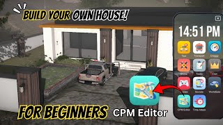 HOW TO BUILD YOUR OWN HOUSE IN CPM1 WITH CPM EDITOR || #carparkingmultiplayer #cpm || screenshot 3