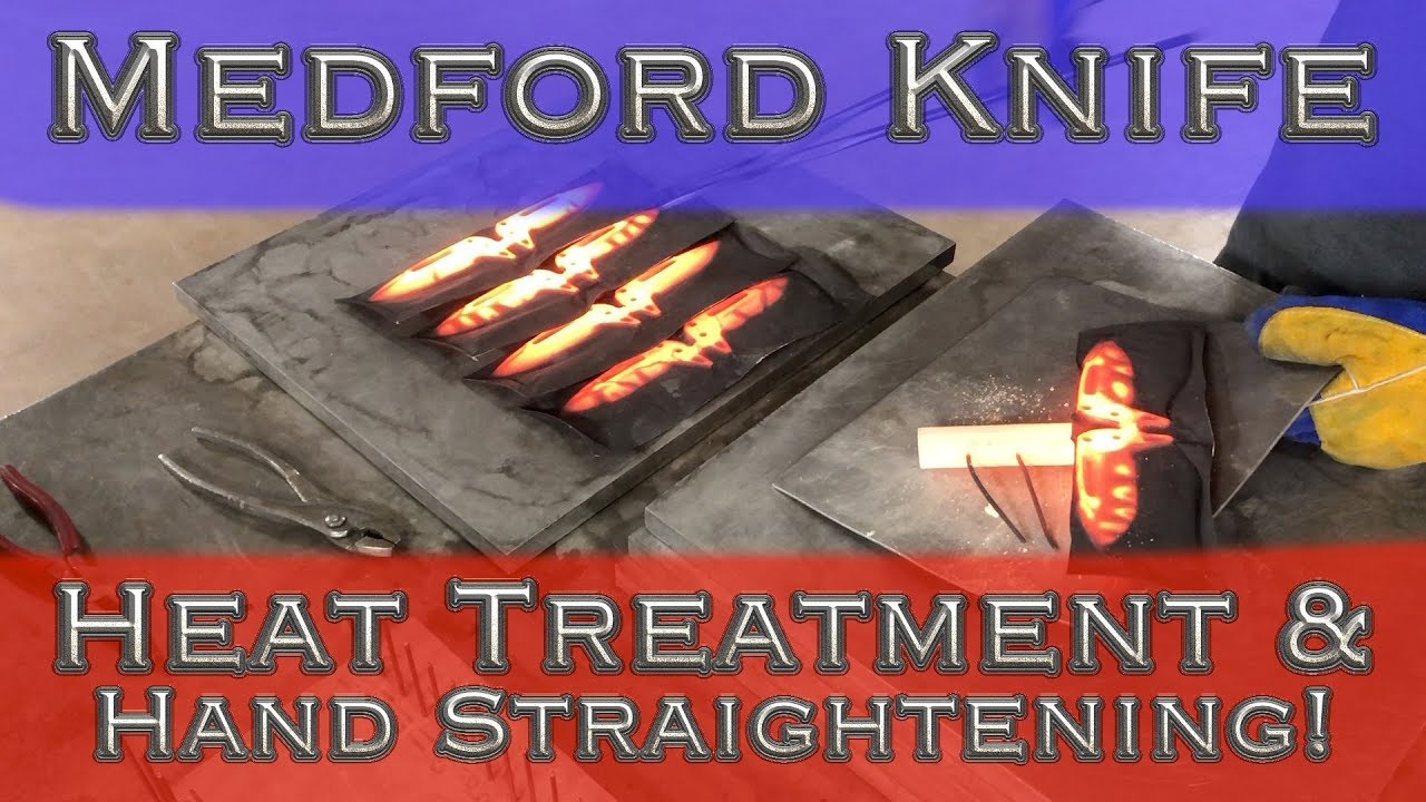 MKT Heat Treatment & Hand Straightening! 100 US Made Knives by Medford