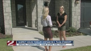 Neighbors, friends react after east Tulsa hostage situation involving toddler