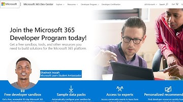 HOW TO CREATE AN OFFICE 365 DEVELOPER ACCOUNT - 12 MONTHS SUBSCRIPTION