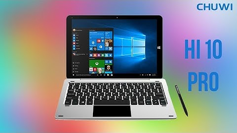 Chuwi Hi10 pro Review with keyboard and stylus - complete official accessories reviewed.
