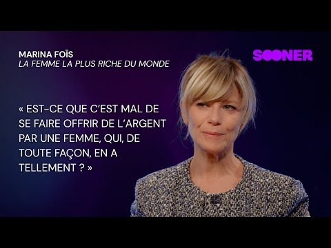 Entretien Marina Foïs (La Femme la plus riche du monde)