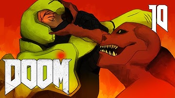 DOOM Playthrough Part 10 - Olivia on the Run