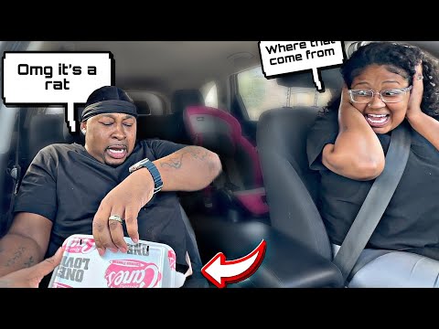 PUTTING A LIVE RAT IN MY HUSBAND FOOD TO SEE HIS REACTION!! *HE FREAKED OUT*