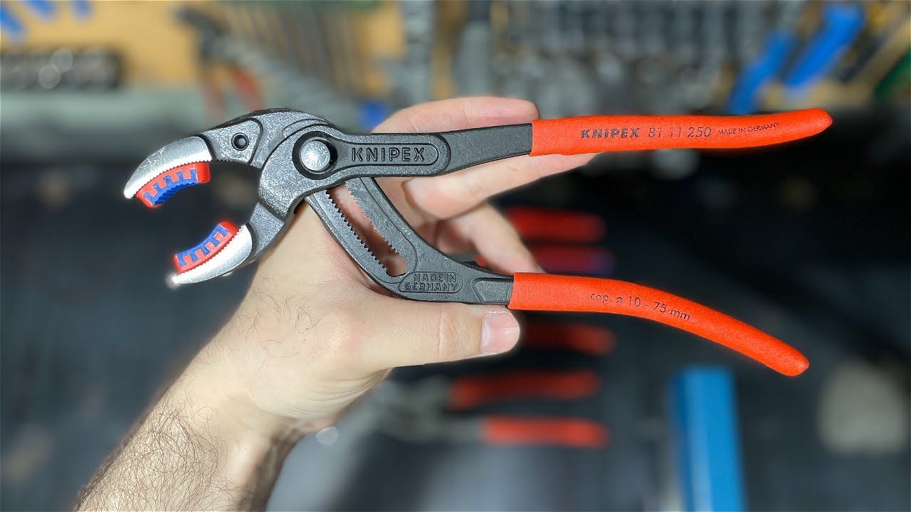 KNIPEX Siphon Pliers #knipex - YouTube