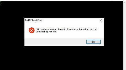 ssh protocol version 1 required by our configuration but not provided by remote - Fix