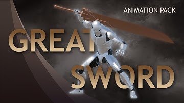 Great Sword Animation Pack for Unity Asset Store