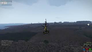 How to fly and land helicopters for new pilots Arma 3 King of the Hill (KOTH)