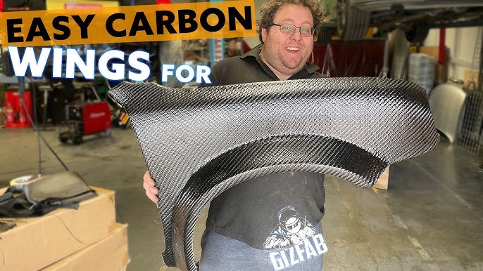 CHEAPEST way to make CARBON FIBER. No specialist tools. Hand