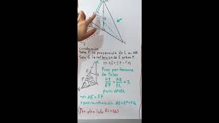 Teorema de Thales. Ejercicio #1 (Avanzado)