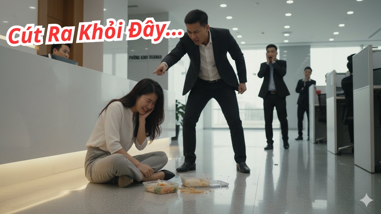 Tát vào mặt người phụ nữ đưa cơm, ai ngờ cô là vợ Tổng Giám Đốc