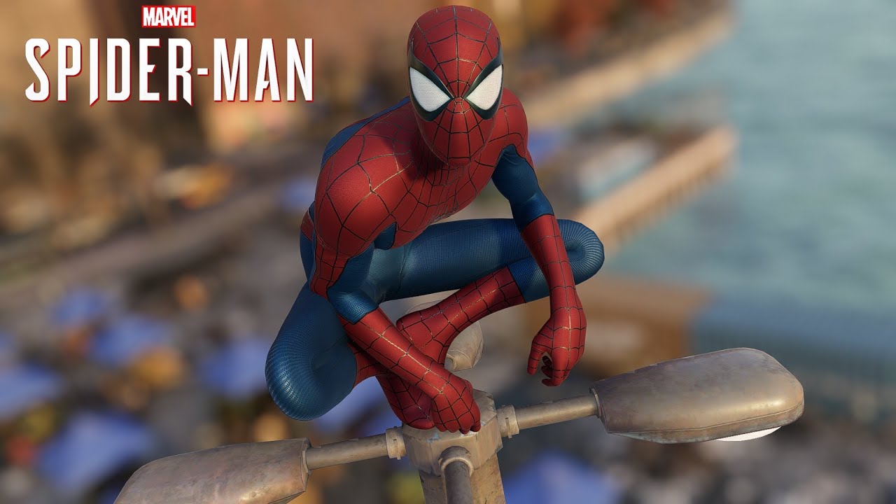 SpiderMan PC Photorealistic SpiderMan TNAS Suit MOD Free Roam