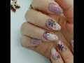 Снежинки на ногтях ❄️✨ Зимний дизайн ногтей ❄️ Snowflakes nail art tutorial