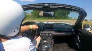 Saved the Spin but Coned Away Best Run - MAC 7 Autocross DCTC