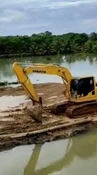 OMG!! pengeboran di atas sungai || Need 1k subscribe #shorts