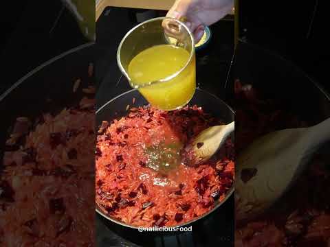 Beetroot orzotto - Perfect for Valentine's Day | NatliciousFood
