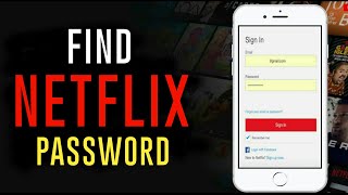How to Find NetFlix Password When Logged in  Without Resetting 