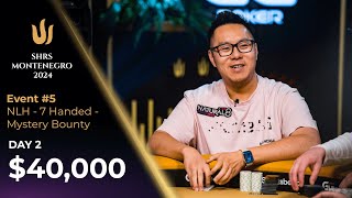 Triton Poker Series Montenegro 2024 - Event #5 40K NLH 7-Handed MYSTERY BOUNTY - Day 2