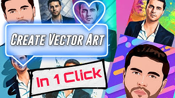 How To Create Vector Art Cartoon Effect | Vector Art In 1 Click | How To Make Vector Art In Android