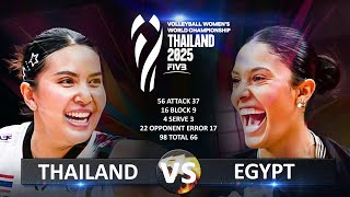 Thailand vs Egypt | Women's World Championship 2025