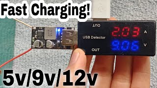 Fast Charging Buck Converters for solar panel for beginners