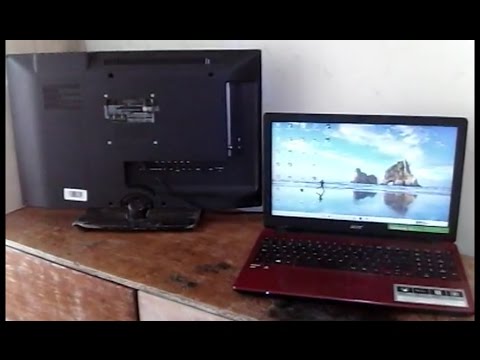 Video: Sådan Tilsluttes En Bærbar Computer Til Et Plasma