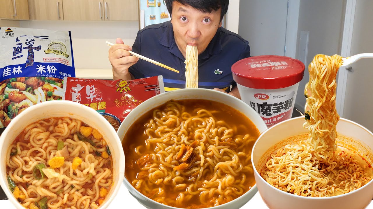 BEST & WORST INSTANT NOODLES! Trying EVERY Instant Noodle Quest (Part 1) -  YouTube