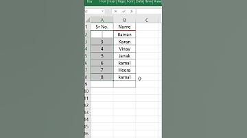 Excel trick you must know #excel  #excelshorts