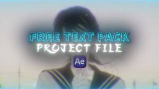 FREE TEXT ANIMATIONS PACK | Project File Included | After Effects screenshot 5