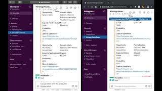 Slack Salesforce Integration using Slash Commands