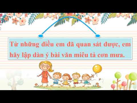 Tập làm văn: Luyện tập tả cảnh