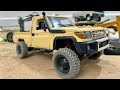 Toyota LC70 RC Hauls a Cargo Truck | Epic Off-Road Transport Challenge!