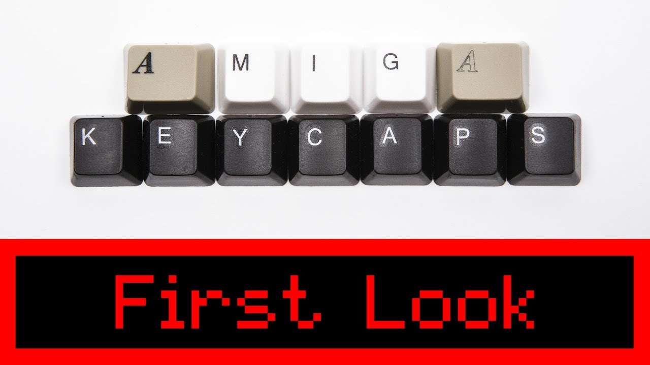 COMMODORE AMIGA 1200 KEYBOARD REPLACEMENT KEYS CAP