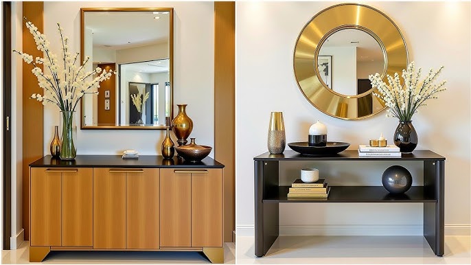 What to Put on Entryway Console Table: Stylish & Functional Ideas