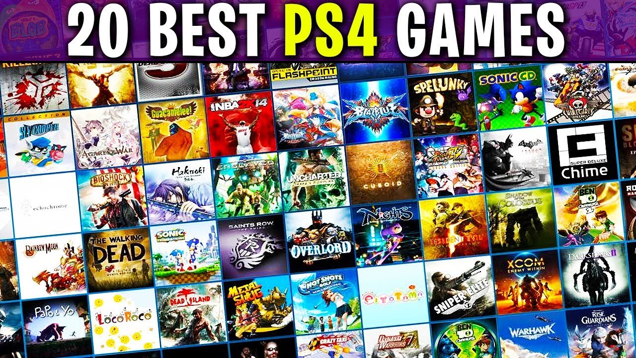 1 WON'T SHOCK YOU - Top 20 BEST PS4 Games of ALL TIME (Playstation 4) Chaos  