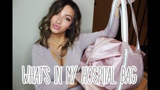 What&#39;s In My Hospital Bag | Mommy, Daddy, &amp; Baby + 38 Week Update
