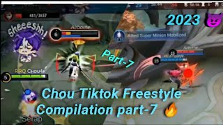 Chou Best Tiktok Freestyle Compilation part-7 | Chou Tiktok Freestyle Mobile Legends #ml #mltiktok