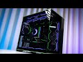 【4K】Lian Li EVO RGB × Colorful Vulcan RTX 5070Ti|The Ultimate Sea-View Gaming PC Build 2025 💫