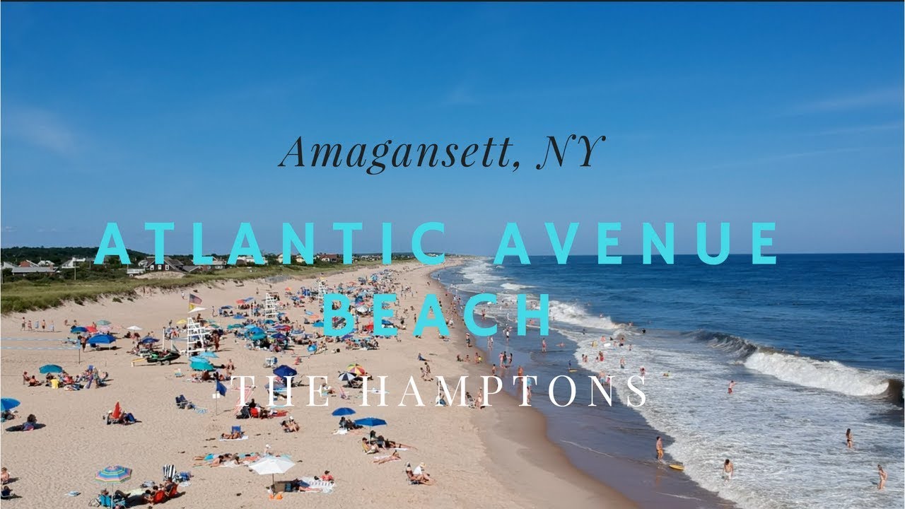 Hamptons Amagansett Beach Aerial! YouTube