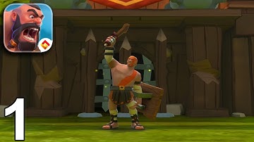 GLADIATOR HEROES Walkthrough Gameplay Part 1 - Getting Started (iOS Android)