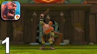 GLADIATOR HEROES Walkthrough Gameplay Part 1 - Getting Started (iOS Android) screenshot 5