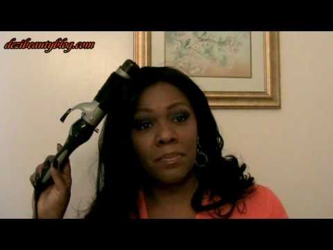 Curling My Hair With A Ceramic Curling Iron, Remy Lace Front