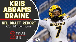 Sending WRs Production Down the Draine | Kris Abrams Draine NFL Draft Profile & Scouting Report
