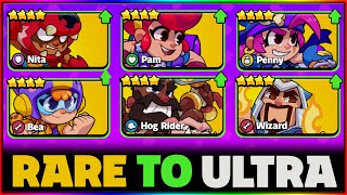 UPGRADING my final RARES to ULTRA👀 - Squad Busters