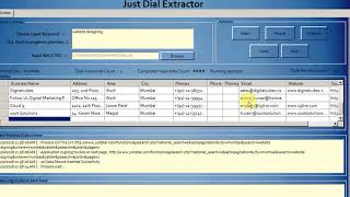 Just Dial Data Extraction software 1 screenshot 5