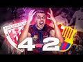 Hincha del barca reacciona al athletic 42 barca somos una basura eliminados de copa del rey