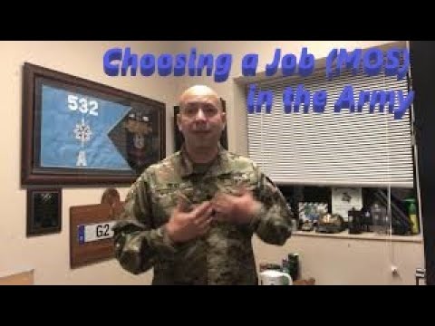 Which Army Job/MOS (Military Occupational Specialty) is right for you ...