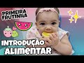 COMEÇAMOS A INTRODUÇÃO ALIMENTAR 🍒🍊🍉🥑