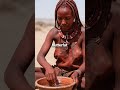 This African Tribe Never Touches Water and Paints Their Bodies Red