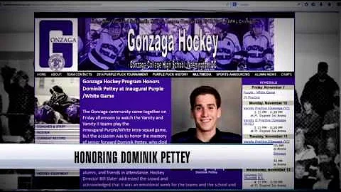 Gonzaga football team honors fallen classmate Domi...